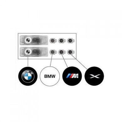 Светодиодные подсветки дверей BMW