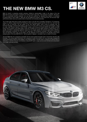 Постер BMW M3 F80
