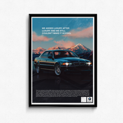 Постер BMW 7 Series E38