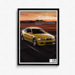 Постер BMW M3 E46