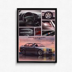 Постер BMW M3 E36