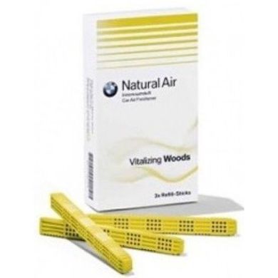 Комплект змінних паличок ароматизатора BMW Natural Air Vitalizing Woods